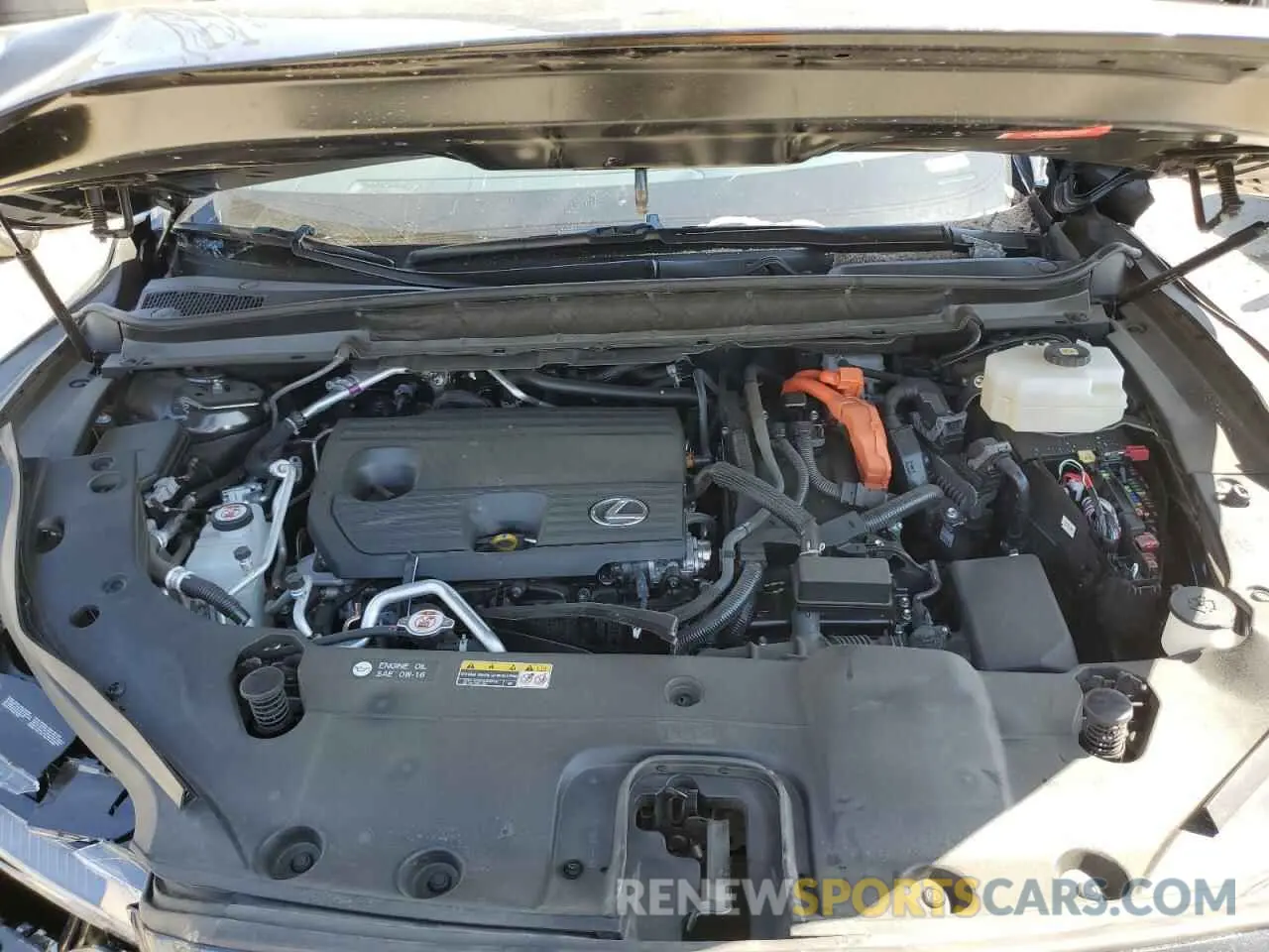 12 fotografías del automóvil dañado JTJCJMGA2R2021916 LEXUS RX 450H+ L 2024
