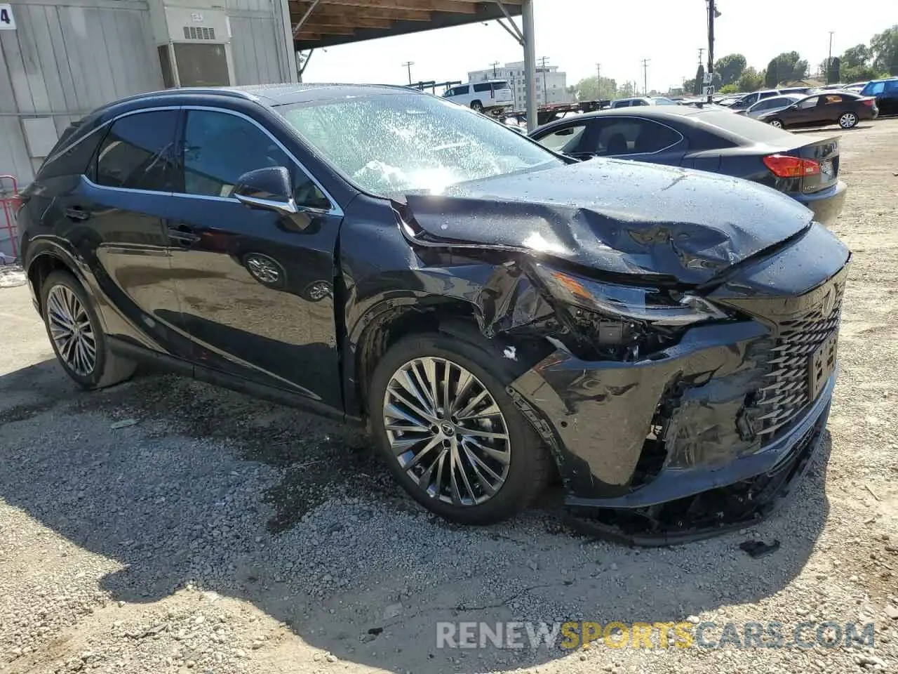 4 fotografías del automóvil dañado JTJCJMGA2R2021916 LEXUS RX 450H+ L 2024