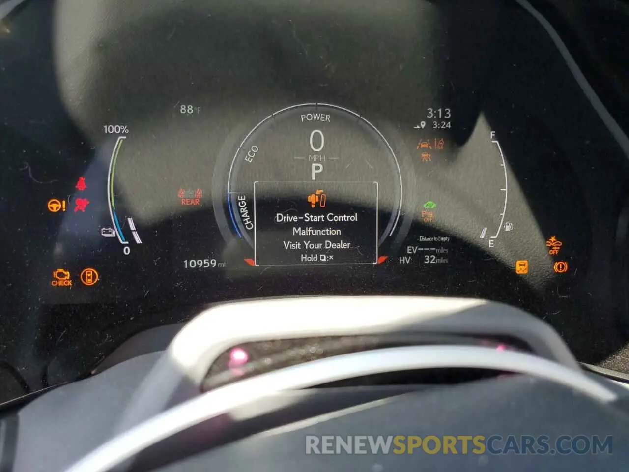 9 fotografías del automóvil dañado JTJCJMGA2R2021916 LEXUS RX 450H+ L 2024