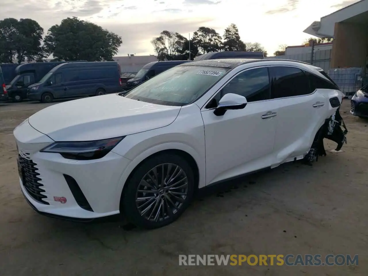 1 fotografías del automóvil dañado JTJCJMGA3R2013100 LEXUS RX 450H+ L 2024