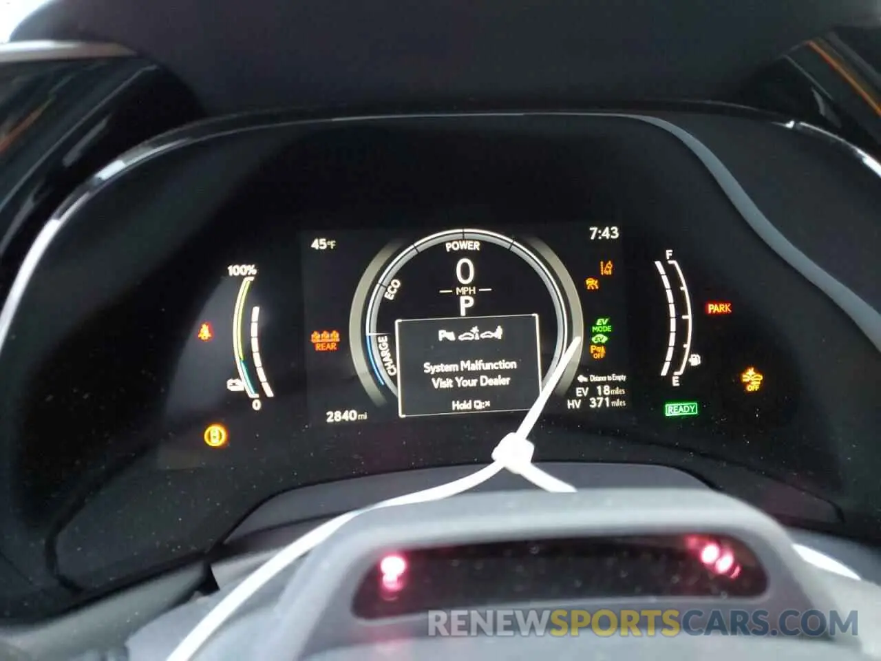 9 fotografías del automóvil dañado JTJCJMGAXR2010985 LEXUS RX 450H+ L 2024