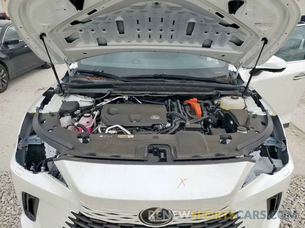12 fotografías del automóvil dañado JTJCJMGAXS2023788 LEXUS RX 450H+ L 2025