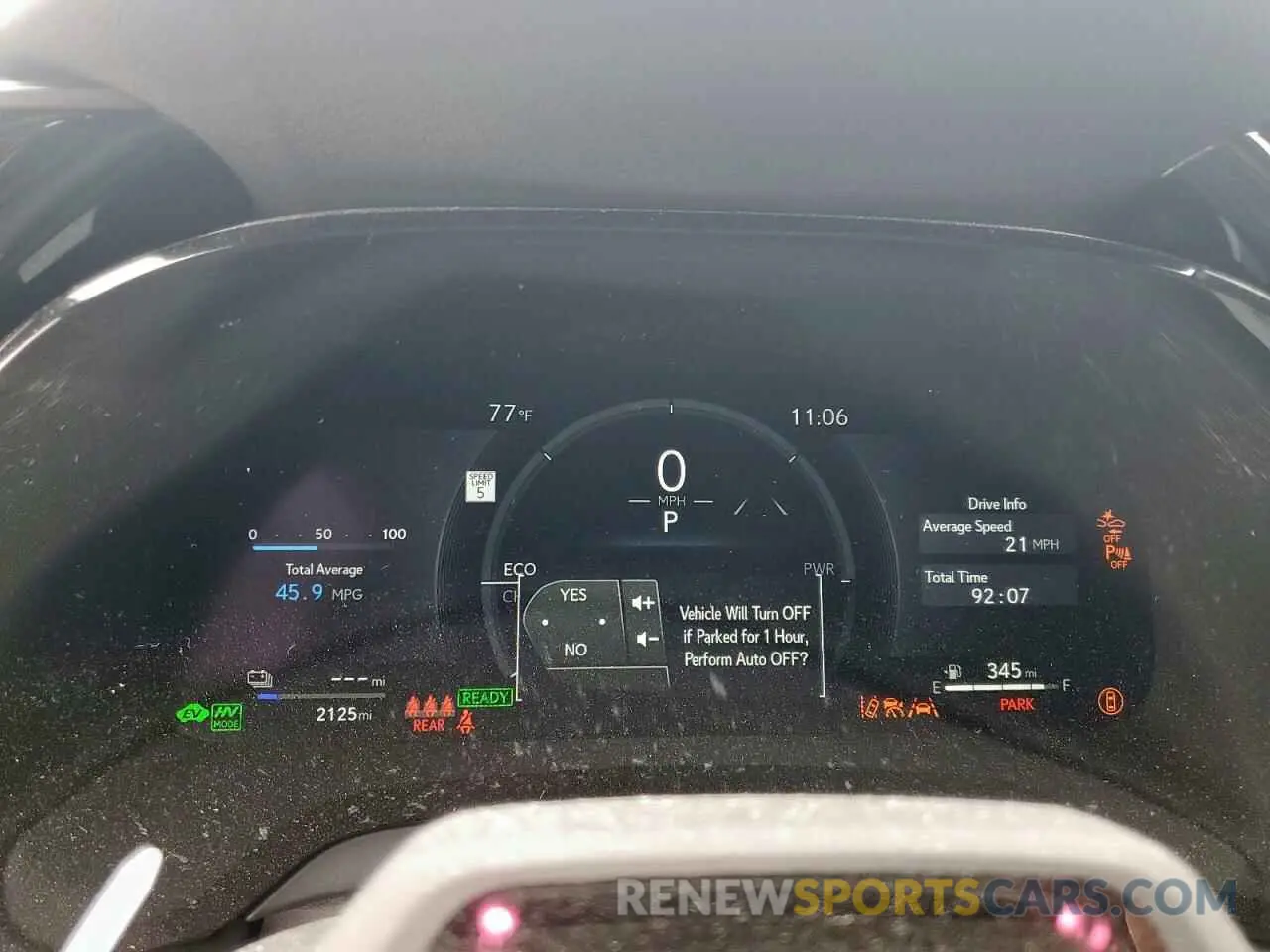 9 fotografías del automóvil dañado JTJCJMGAXS2023788 LEXUS RX 450H+ L 2025
