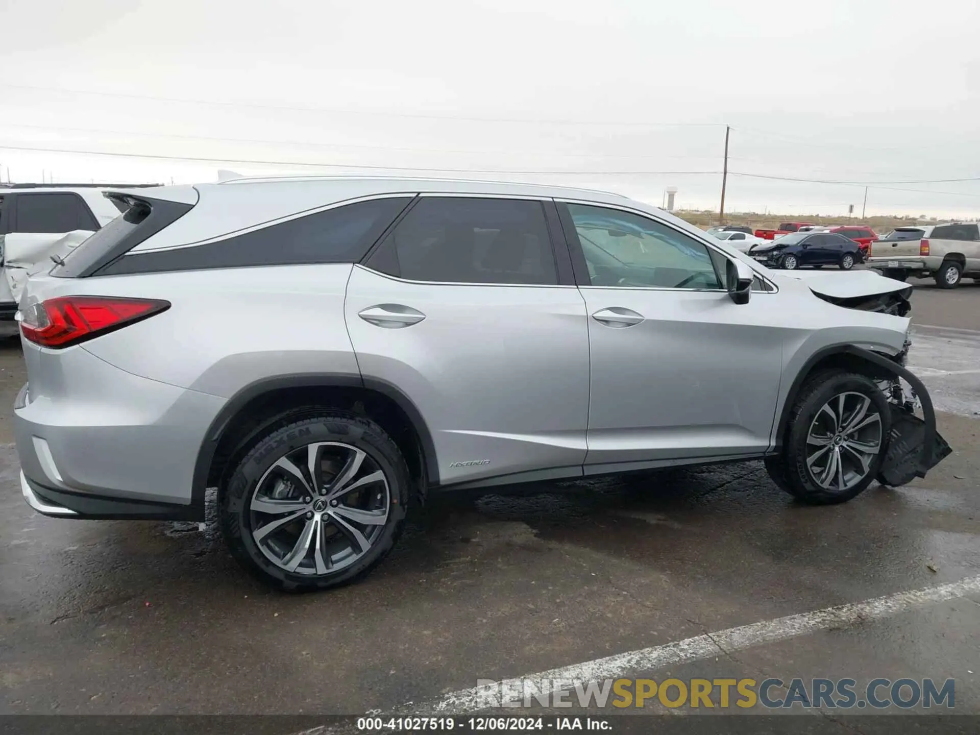 13 fotografías del automóvil dañado JTJDGKCA4K2007616 LEXUS RX 450HL 2019