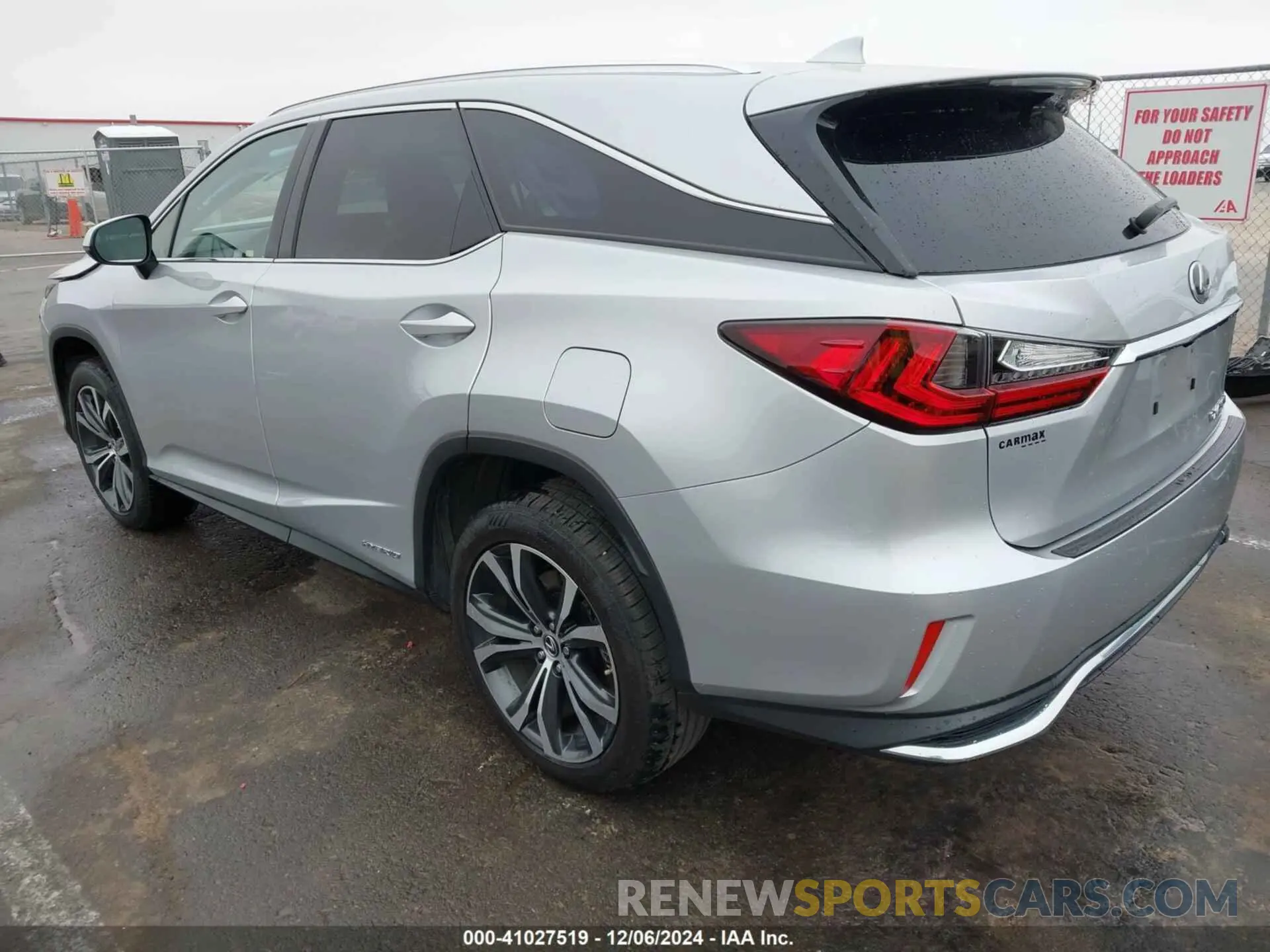 3 fotografías del automóvil dañado JTJDGKCA4K2007616 LEXUS RX 450HL 2019