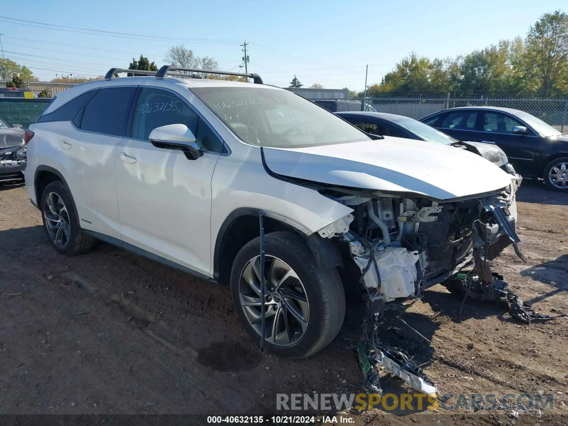 1 fotografías del automóvil dañado JTJDGKCA9K2007224 LEXUS RX 450HL 2019