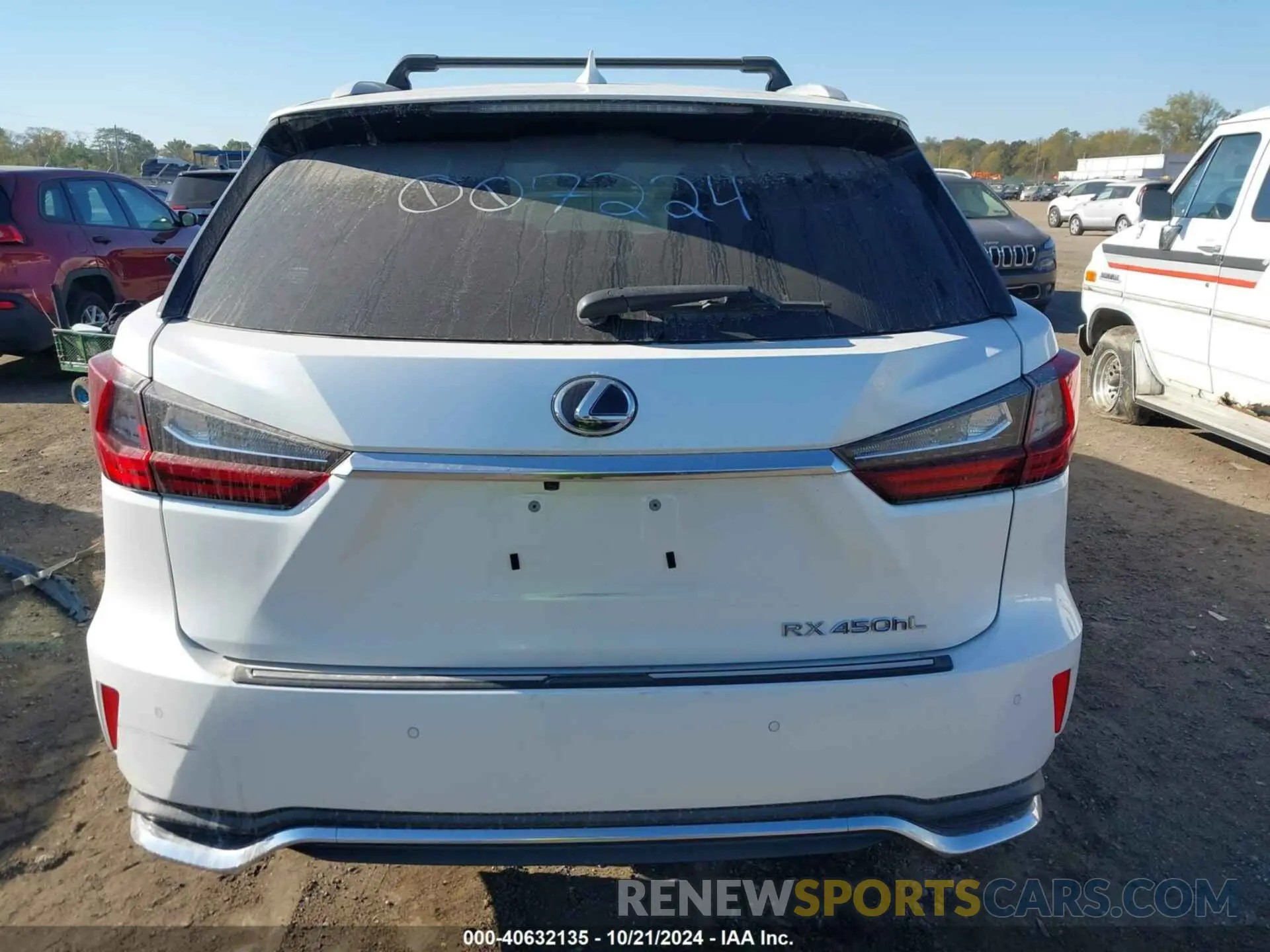 16 fotografías del automóvil dañado JTJDGKCA9K2007224 LEXUS RX 450HL 2019