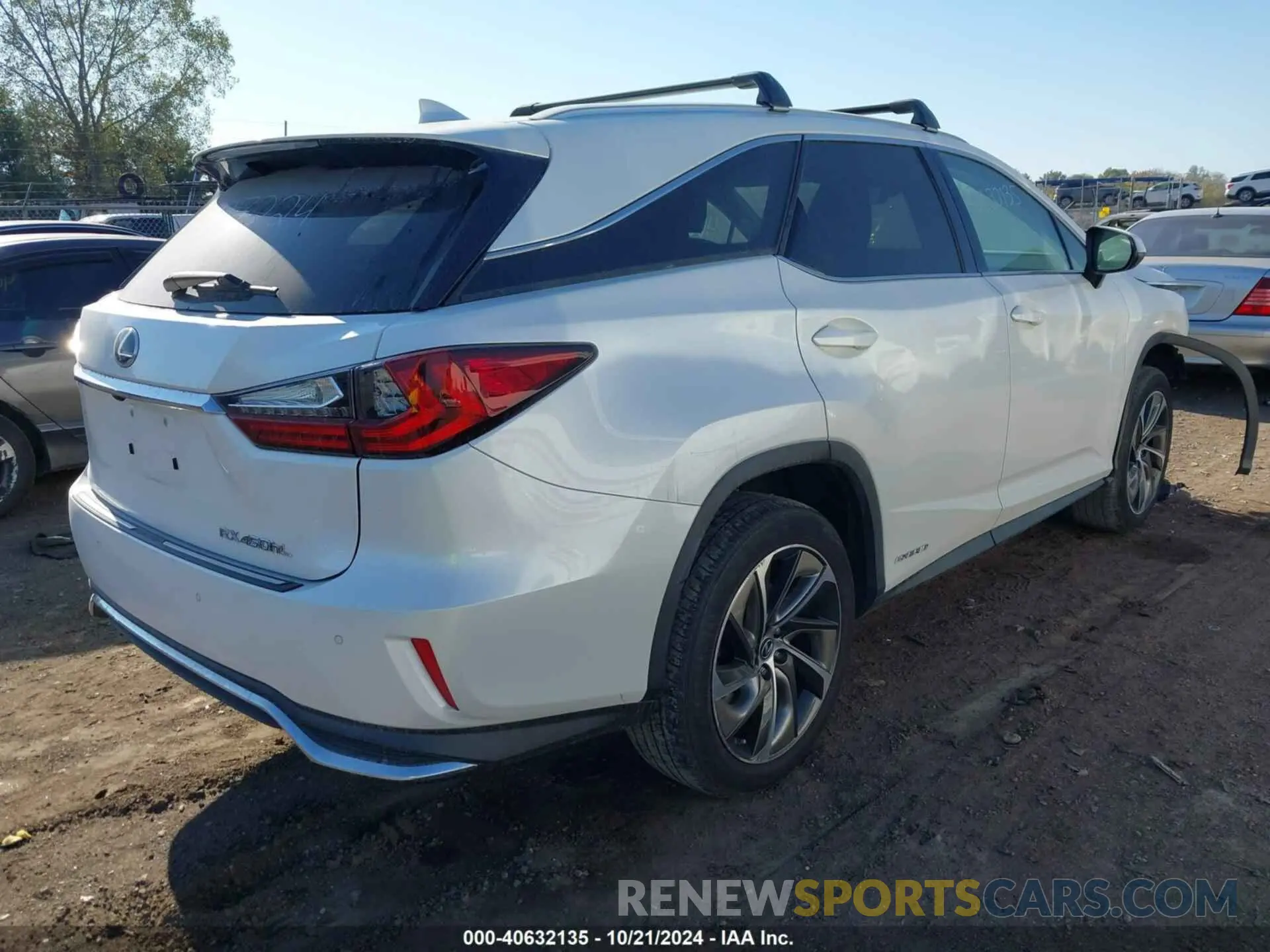 4 fotografías del automóvil dañado JTJDGKCA9K2007224 LEXUS RX 450HL 2019