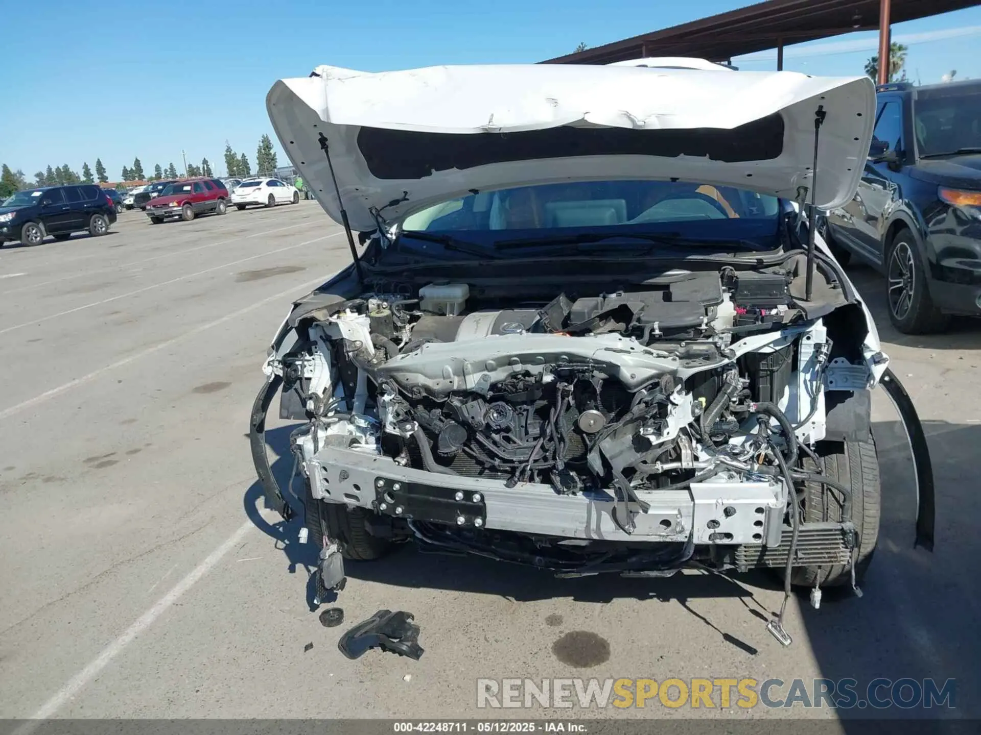 6 fotografías del automóvil dañado JTJHGKFA5M2020102 LEXUS RX 450HL 2021