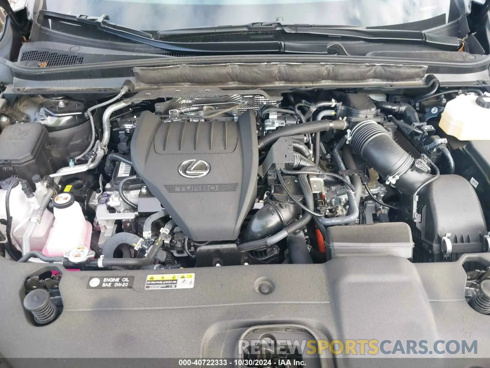 10 fotografías del automóvil dañado 2T2BCMEA8RC014106 LEXUS RX 500H 2024