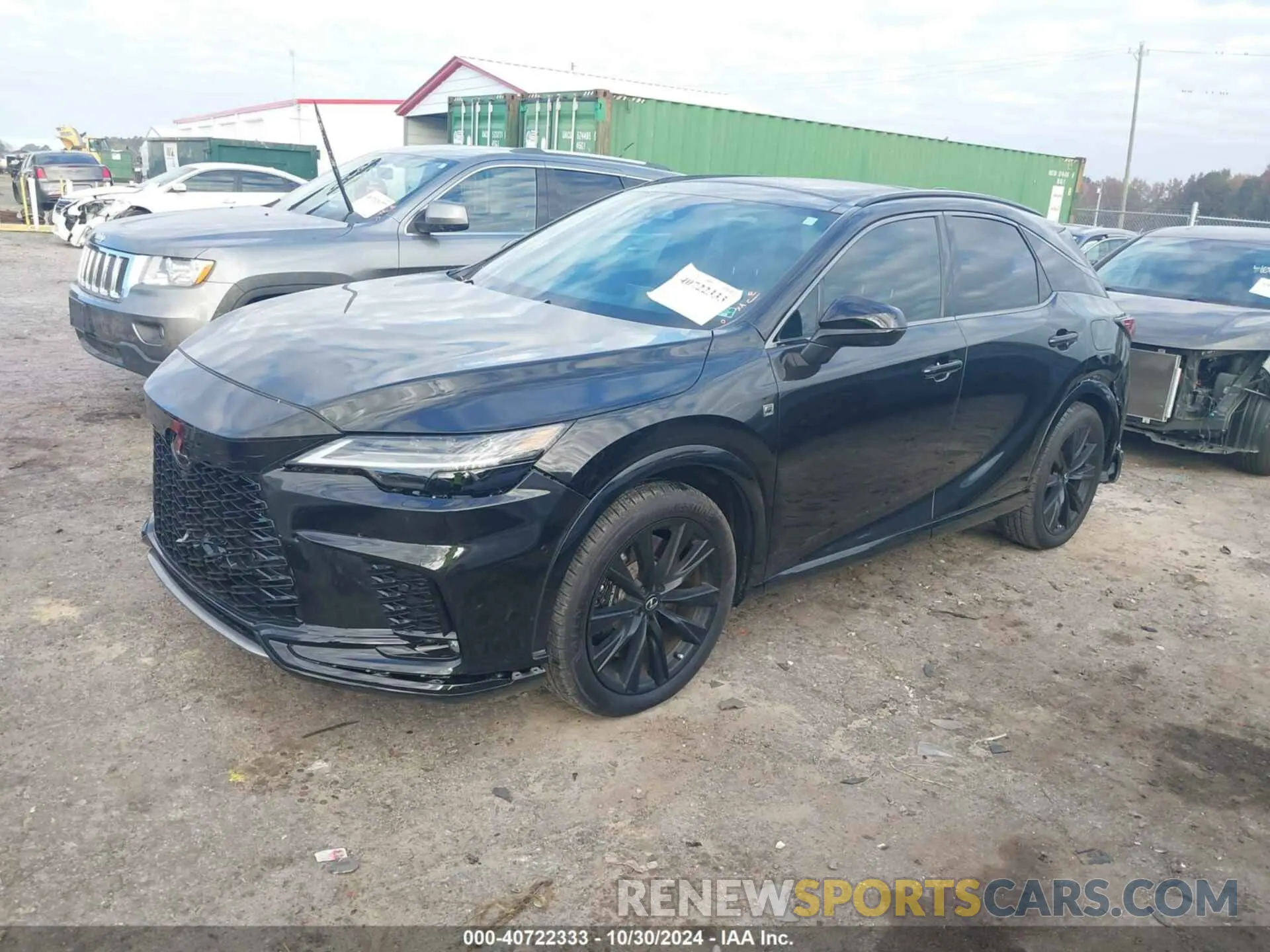 2 fotografías del automóvil dañado 2T2BCMEA8RC014106 LEXUS RX 500H 2024