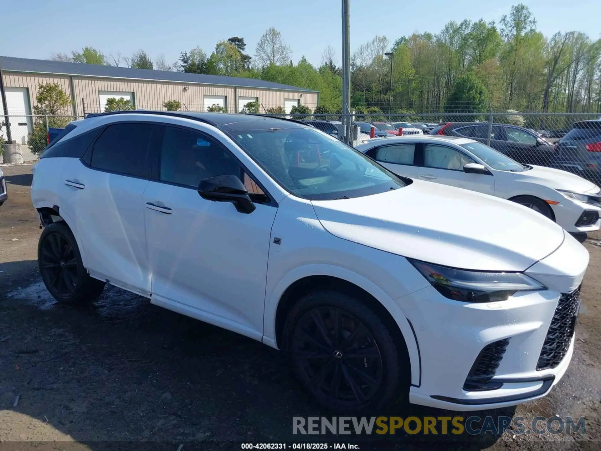 1 fotografías del automóvil dañado 2T2BCMEAXSC021242 LEXUS RX 500H 2025