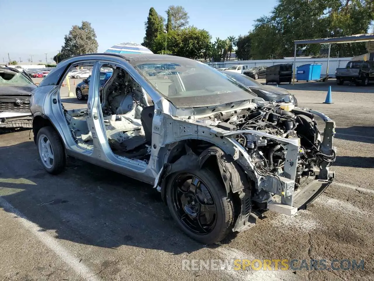 4 fotografías del automóvil dañado 2T2BCMEA1PC006040 LEXUS RX 500H F 2023