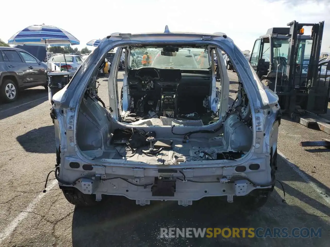 6 fotografías del automóvil dañado 2T2BCMEA1PC006040 LEXUS RX 500H F 2023