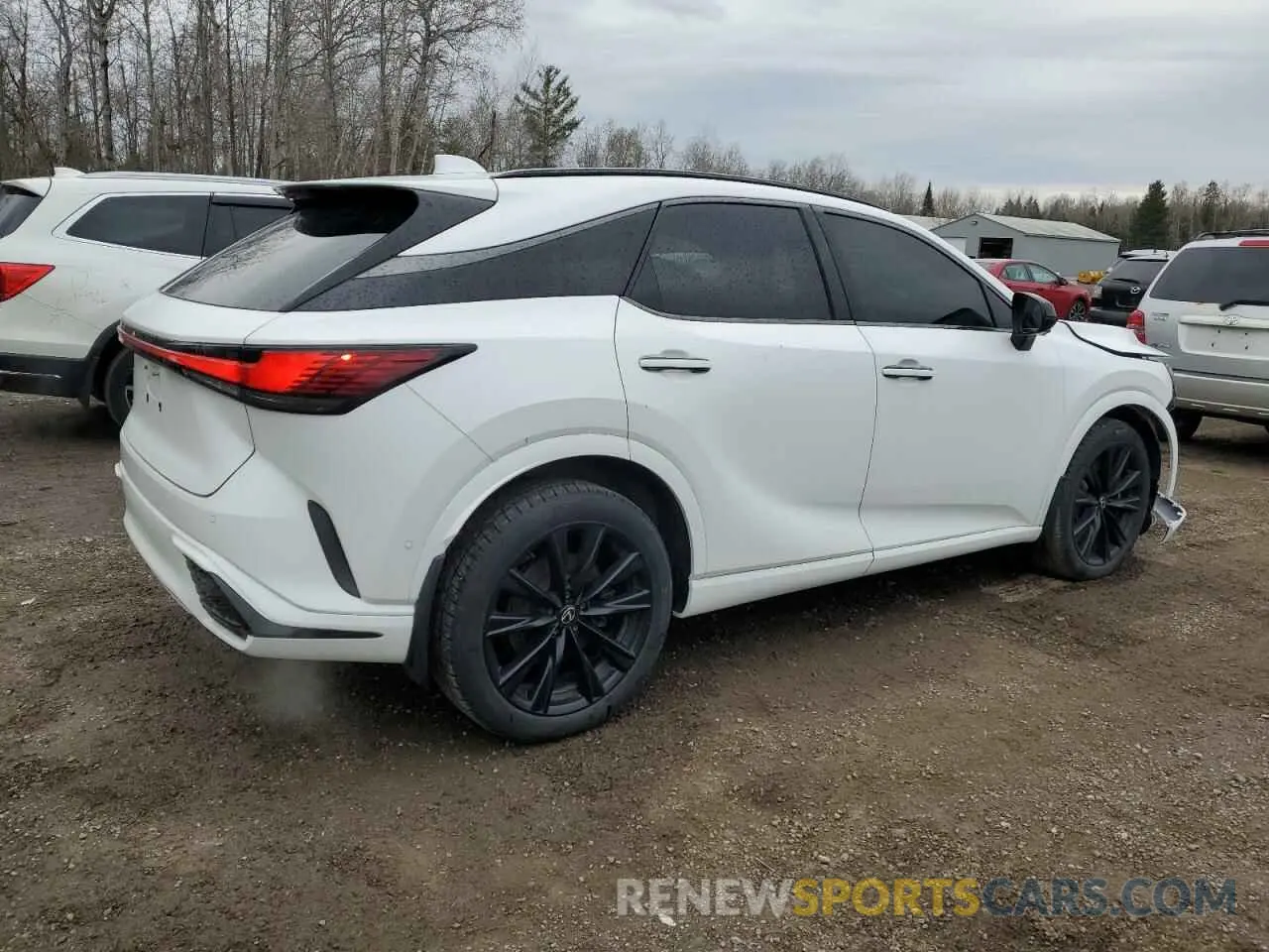 3 fotografías del automóvil dañado 2T2BCMEA3PC006024 LEXUS RX 500H F 2023