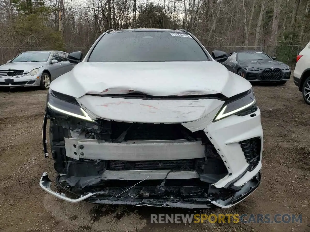 5 fotografías del automóvil dañado 2T2BCMEA3PC006024 LEXUS RX 500H F 2023