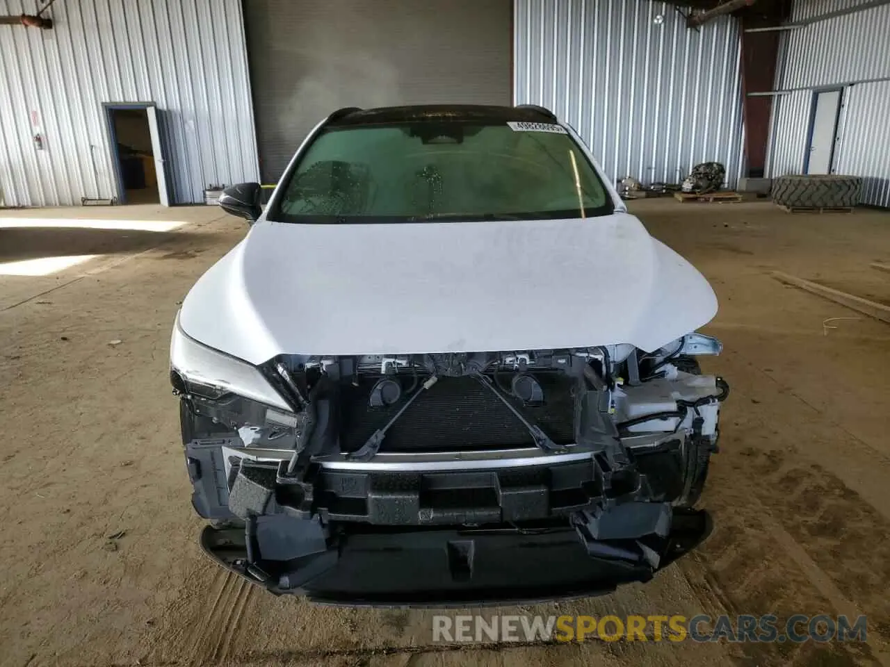 5 fotografías del automóvil dañado 2T2BCMEA7PC001425 LEXUS RX 500H F 2023