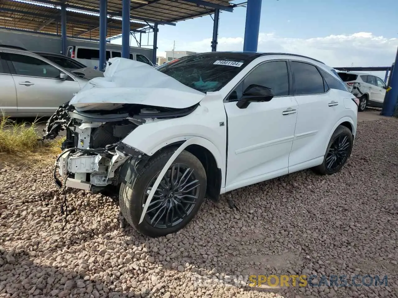 1 fotografías del automóvil dañado 2T2BCMEAXPC008983 LEXUS RX 500H F 2023