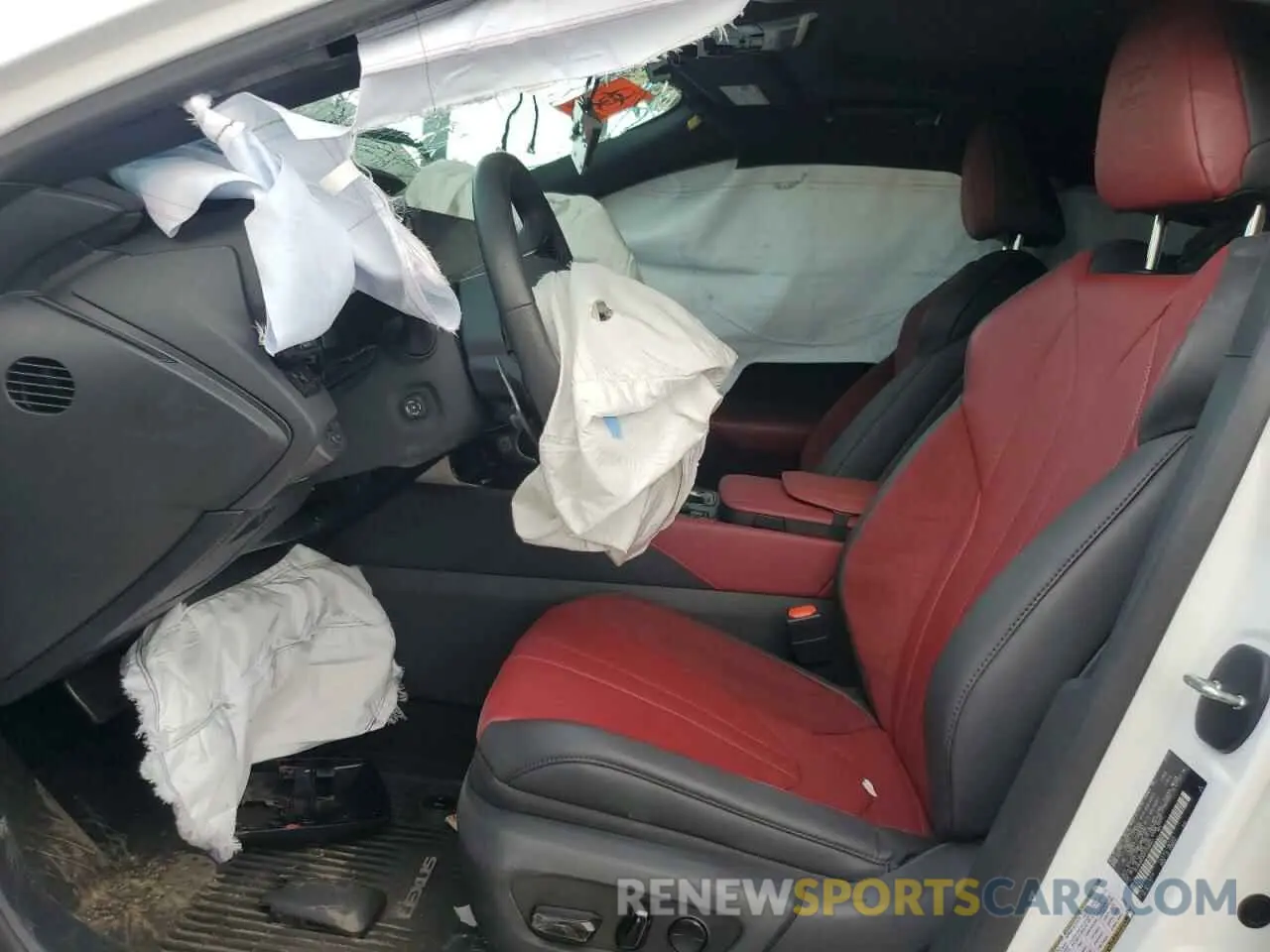 7 fotografías del automóvil dañado 2T2BCMEAXPC008983 LEXUS RX 500H F 2023