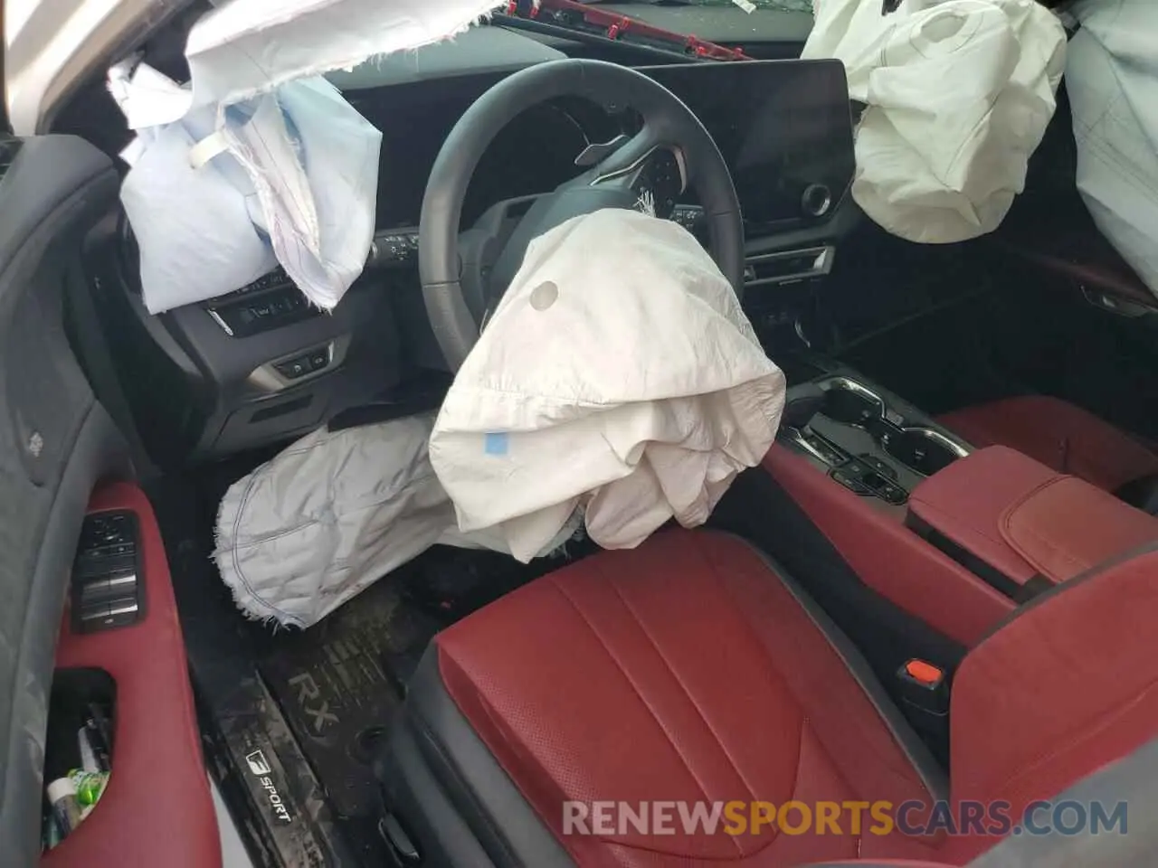 8 fotografías del automóvil dañado 2T2BCMEAXPC008983 LEXUS RX 500H F 2023