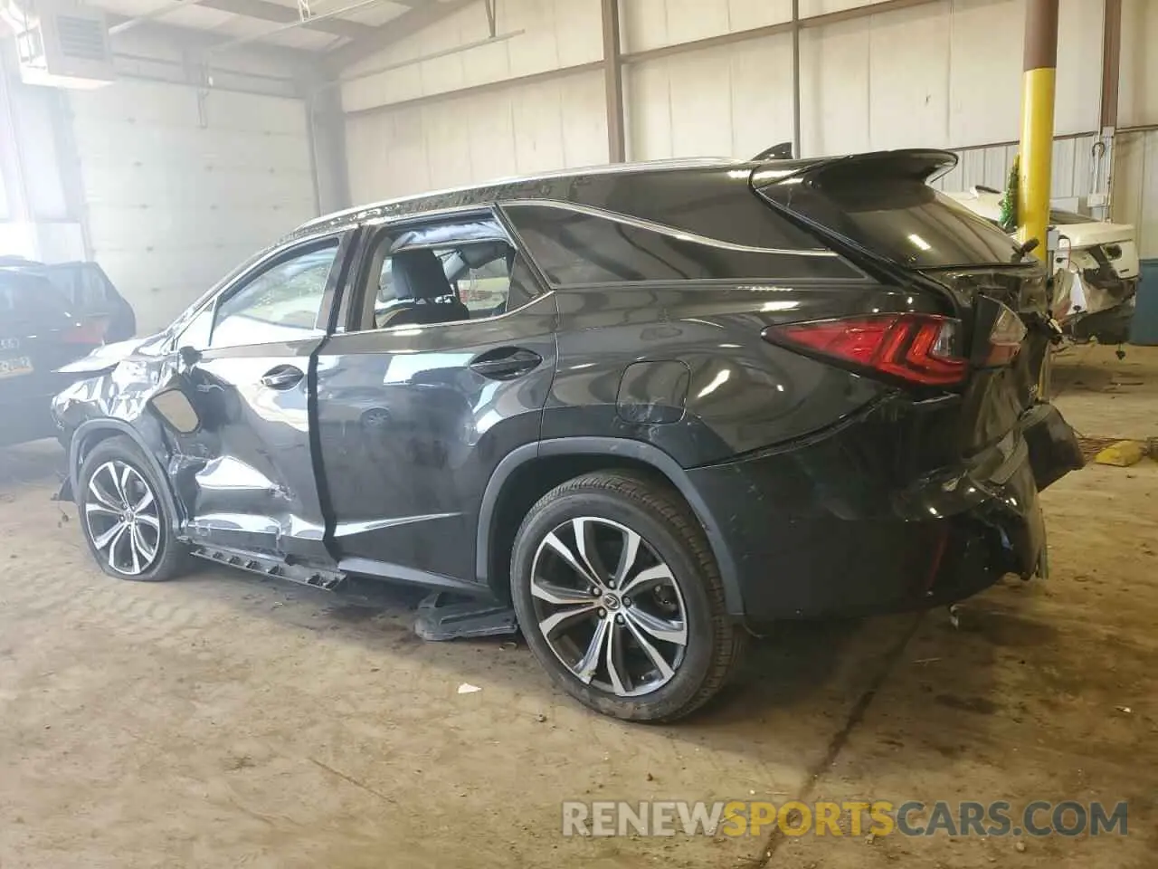 2 fotografías del automóvil dañado JTJDZKCA6J2009523 LEXUS RX350 2018