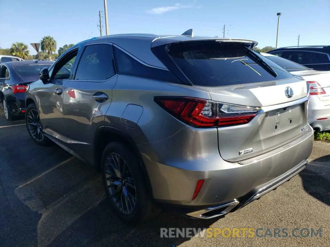 3 fotografías del automóvil dañado 2T2BZMCA0KC168025 LEXUS RX350 2019