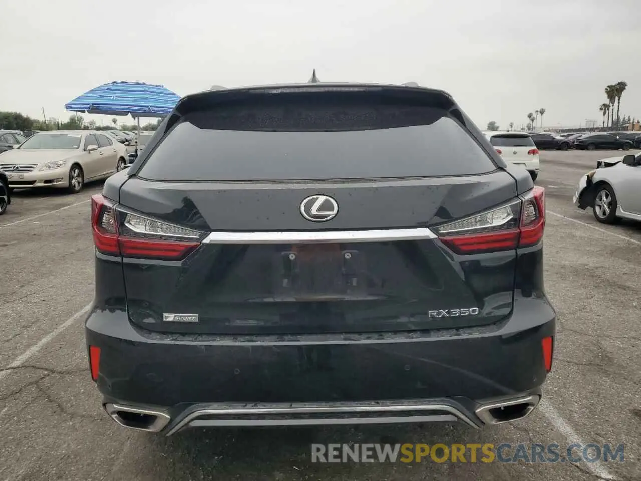 6 fotografías del automóvil dañado 2T2BZMCA0KC178408 LEXUS RX350 2019