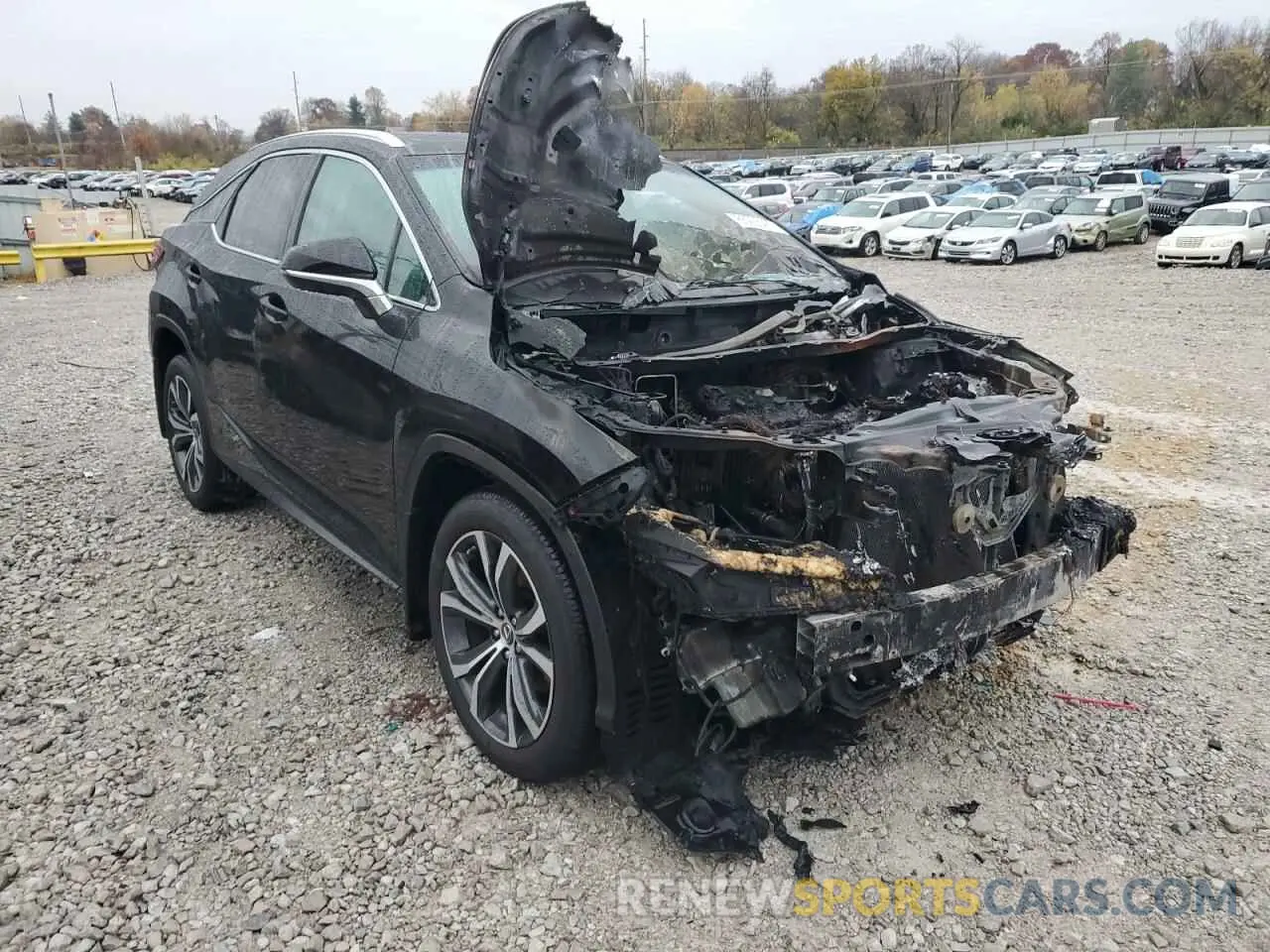 1 fotografías del automóvil dañado 2T2BZMCA0KC193832 LEXUS RX350 2019