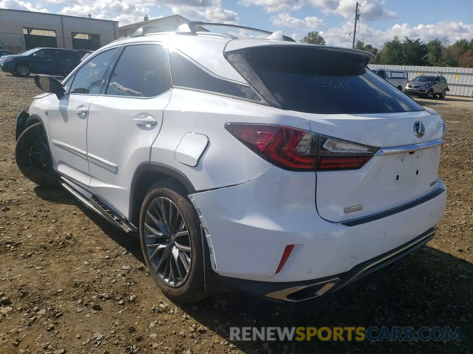 3 fotografías del automóvil dañado 2T2BZMCA0KC208426 LEXUS RX350 2019