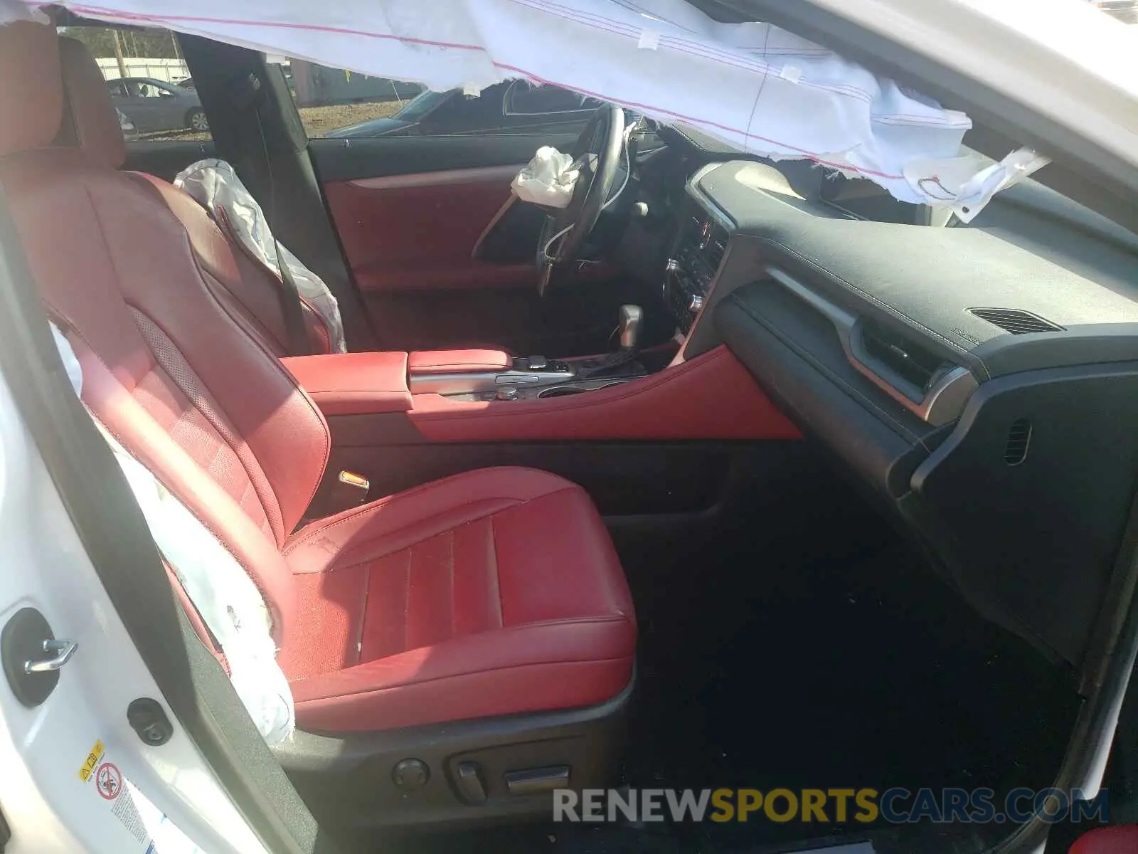 5 fotografías del automóvil dañado 2T2BZMCA0KC208426 LEXUS RX350 2019