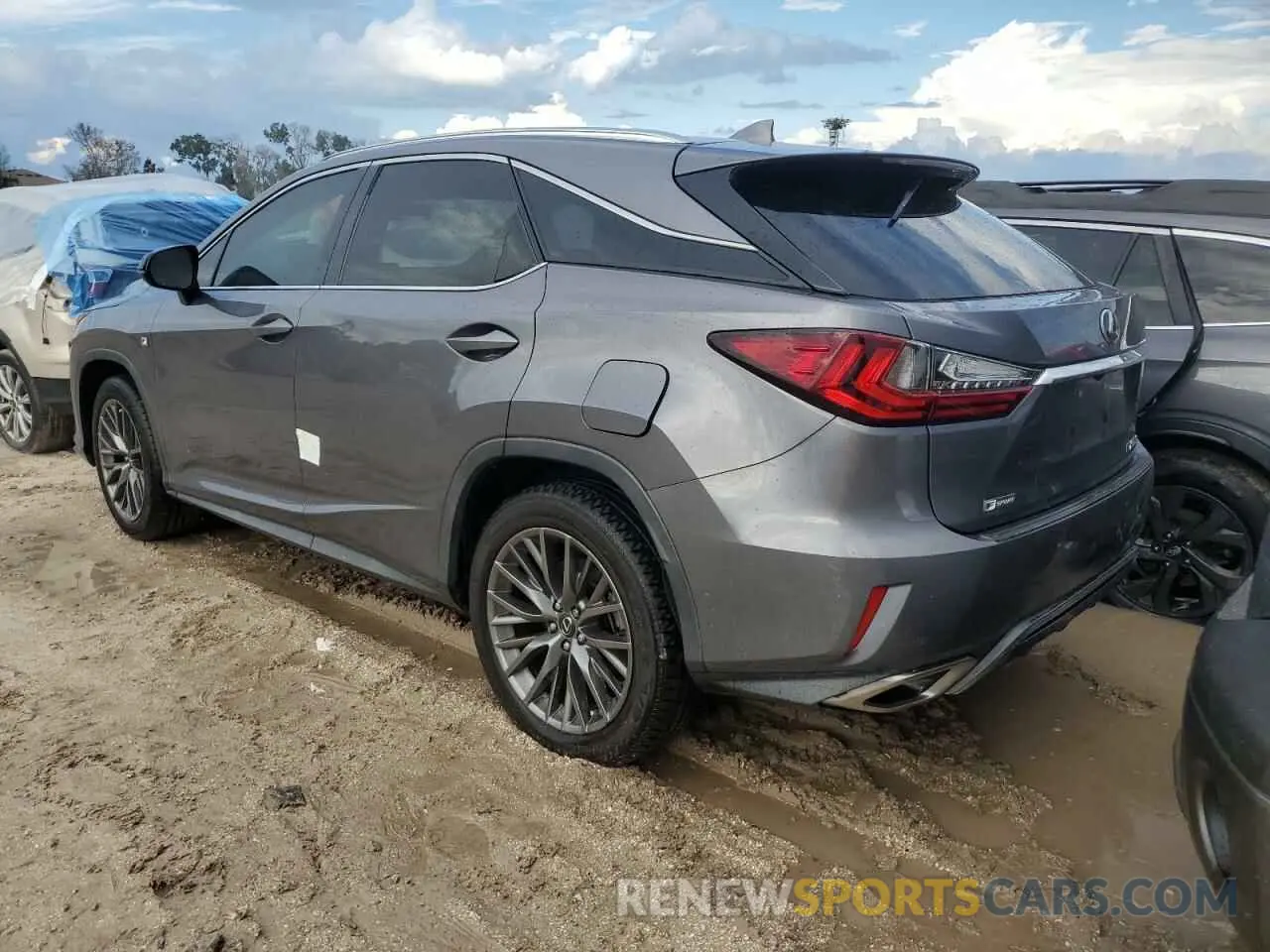 2 fotografías del automóvil dañado 2T2BZMCA1KC185870 LEXUS RX350 2019