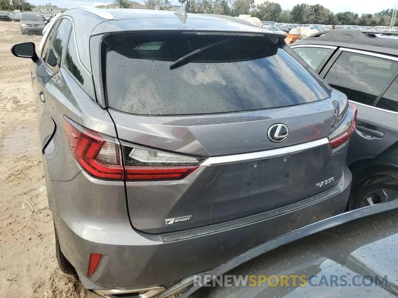 6 fotografías del automóvil dañado 2T2BZMCA1KC185870 LEXUS RX350 2019