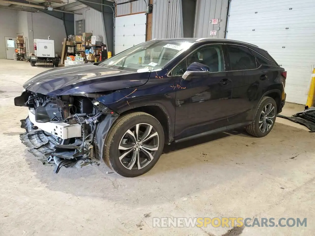 1 fotografías del automóvil dañado 2T2BZMCA2KC200165 LEXUS RX350 2019