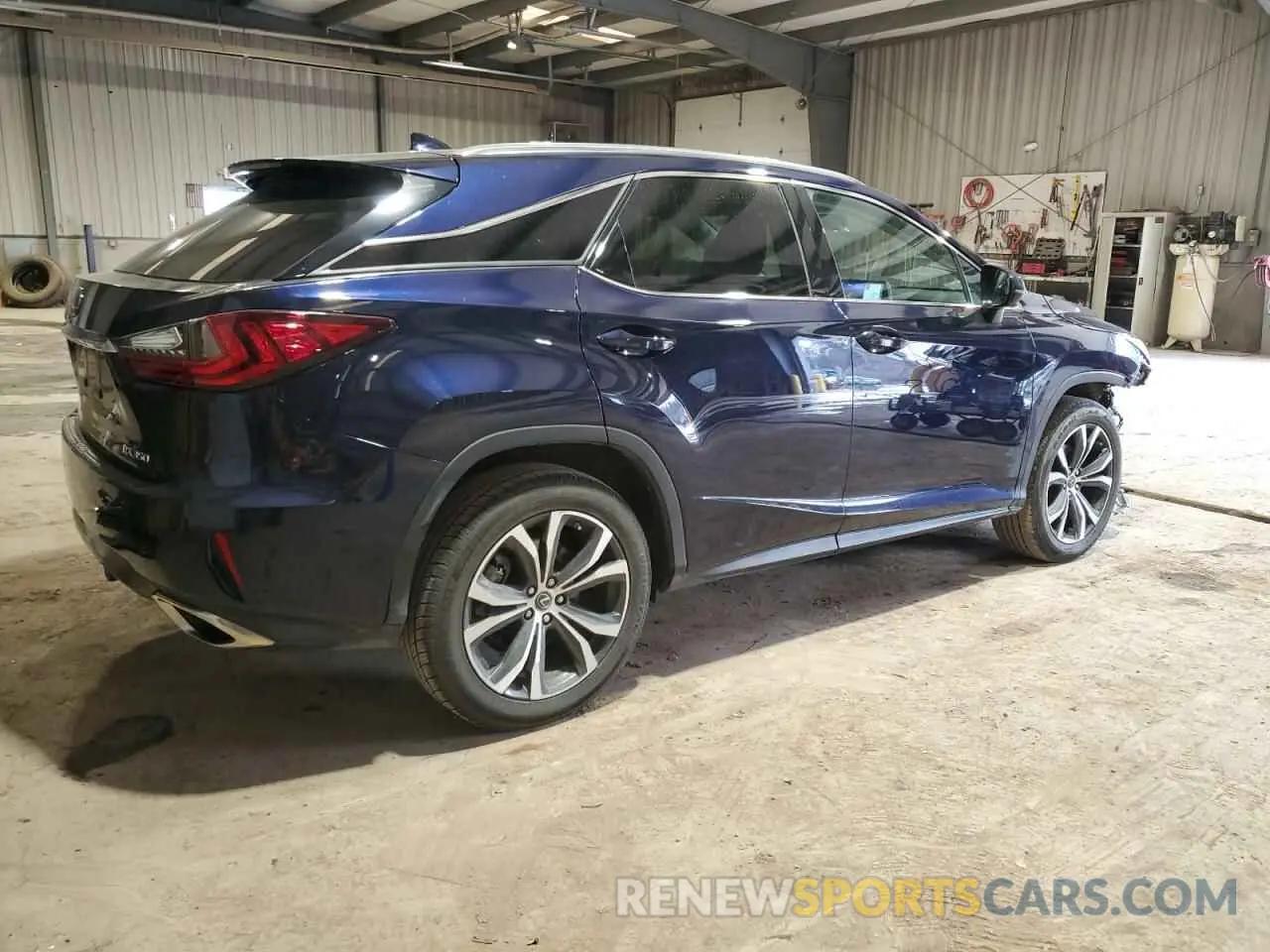 3 fotografías del automóvil dañado 2T2BZMCA2KC200165 LEXUS RX350 2019
