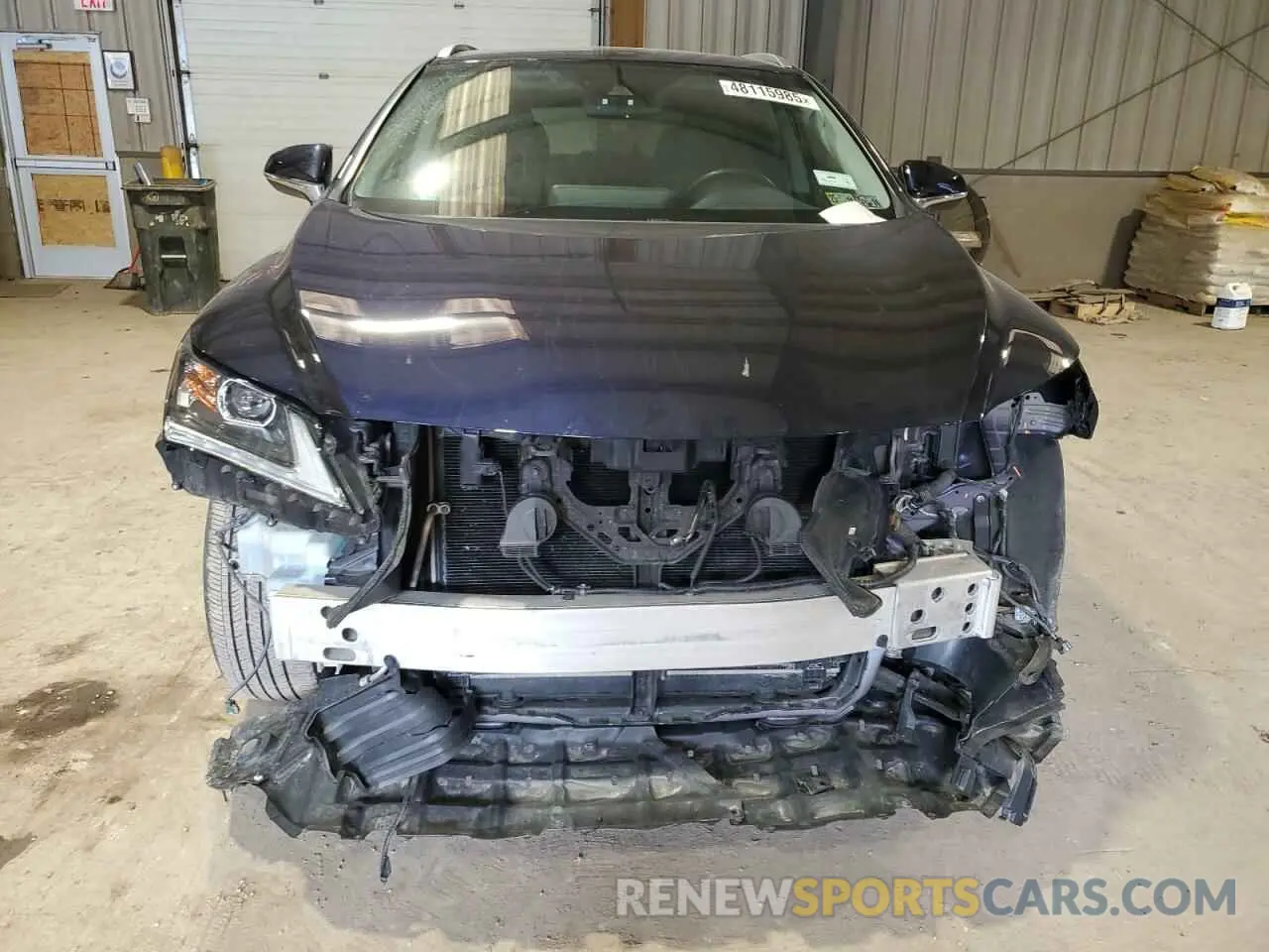 5 fotografías del automóvil dañado 2T2BZMCA2KC200165 LEXUS RX350 2019
