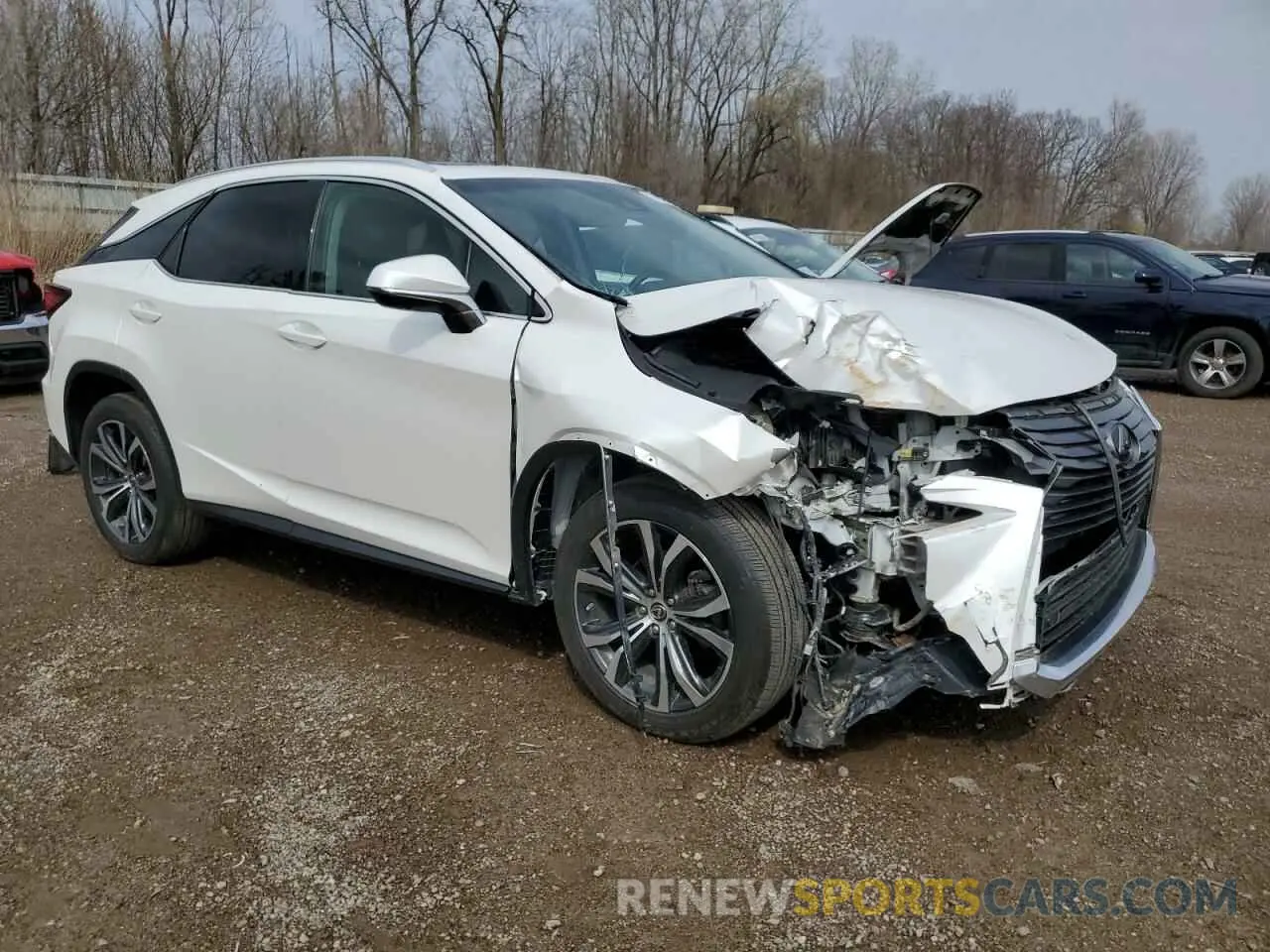 4 fotografías del automóvil dañado 2T2BZMCA3KC189080 LEXUS RX350 2019
