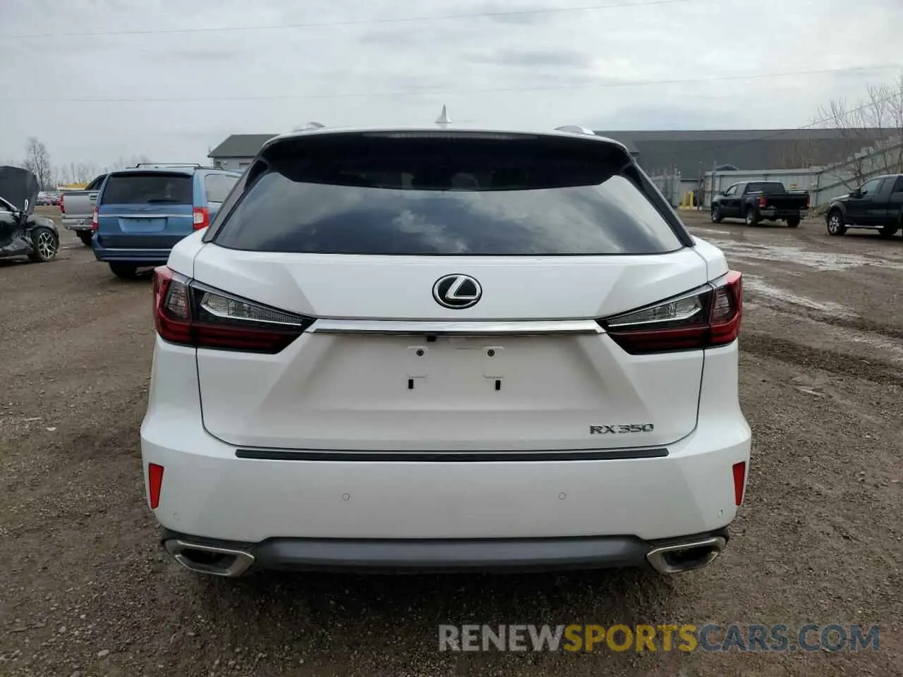 6 fotografías del automóvil dañado 2T2BZMCA3KC189080 LEXUS RX350 2019