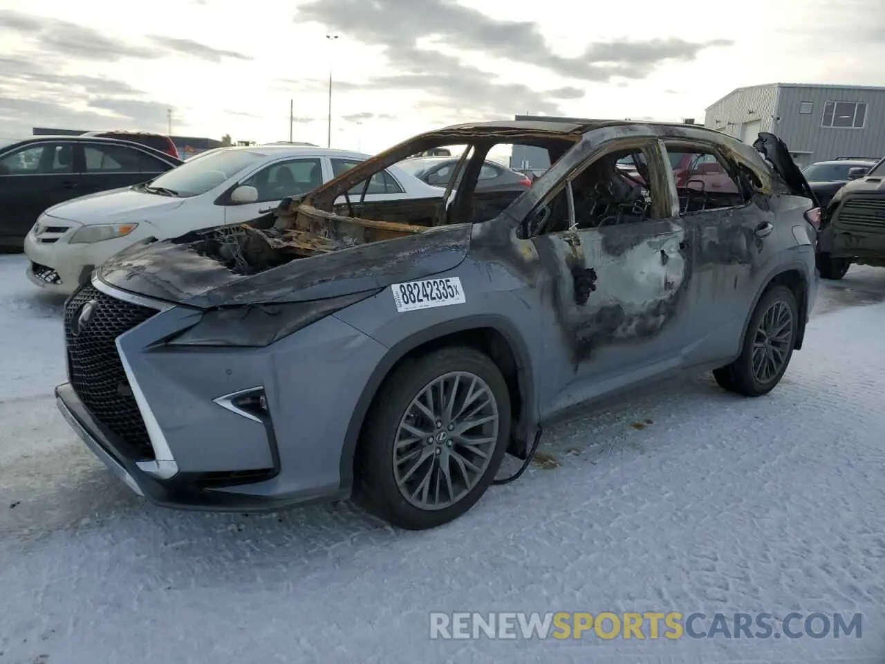 1 fotografías del automóvil dañado 2T2BZMCA3KC200188 LEXUS RX350 2019