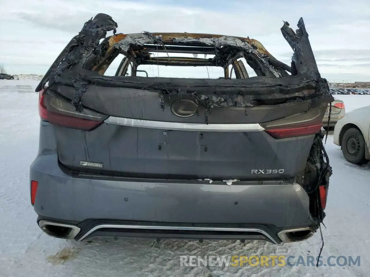 6 fotografías del automóvil dañado 2T2BZMCA3KC200188 LEXUS RX350 2019