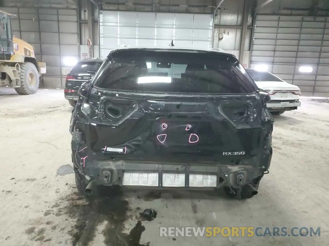 6 fotografías del automóvil dañado 2T2BZMCA4KC207232 LEXUS RX350 2019