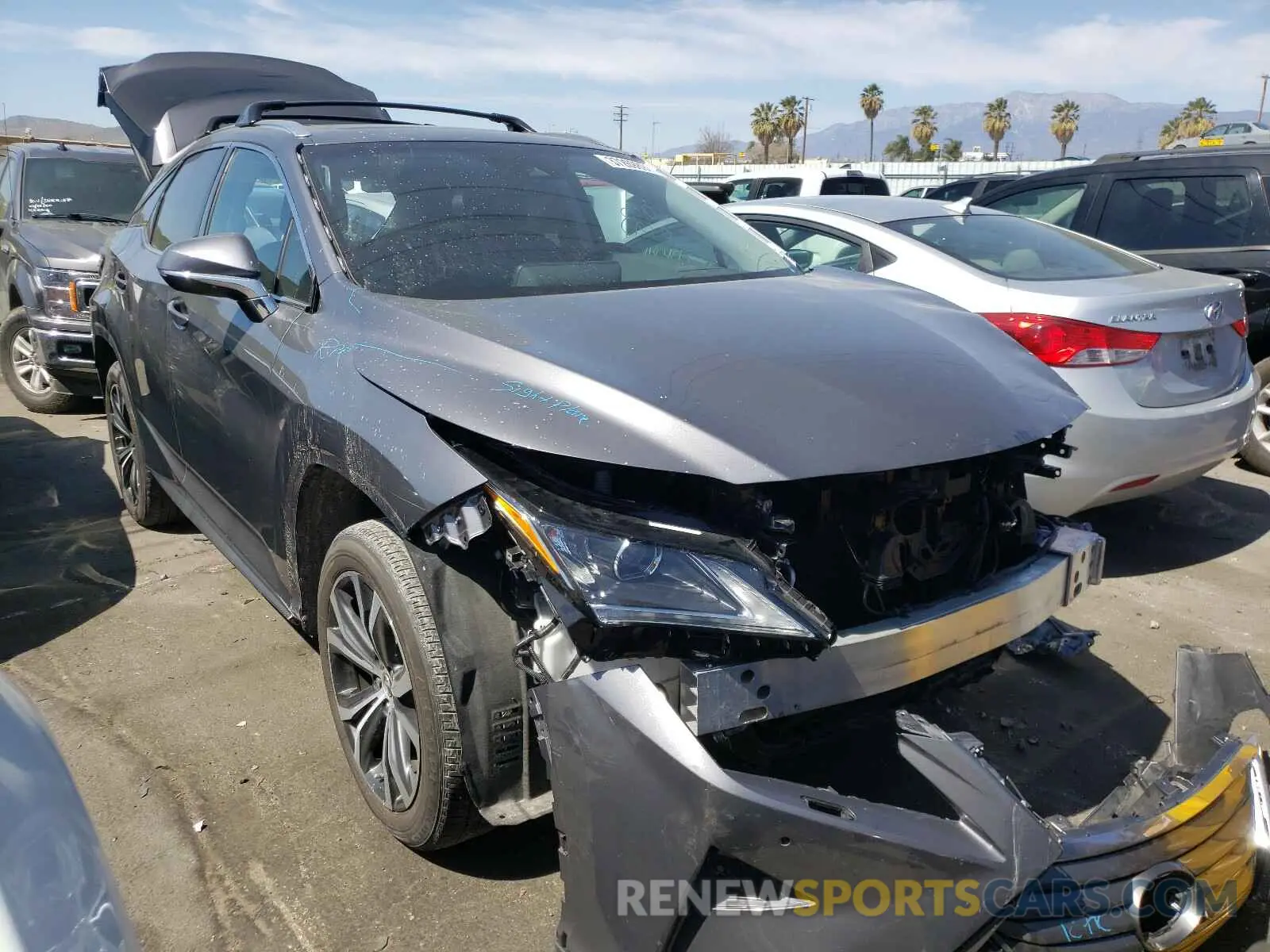 1 fotografías del automóvil dañado 2T2BZMCA5KC168201 LEXUS RX350 2019