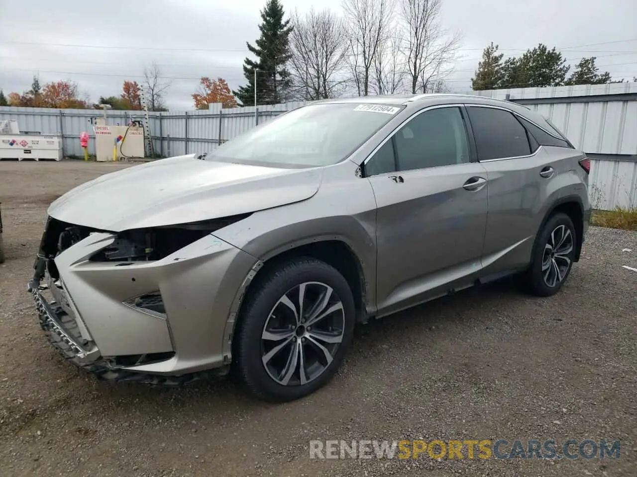 1 fotografías del automóvil dañado 2T2BZMCA5KC174015 LEXUS RX350 2019