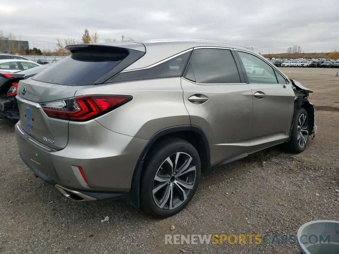 3 fotografías del automóvil dañado 2T2BZMCA5KC174015 LEXUS RX350 2019