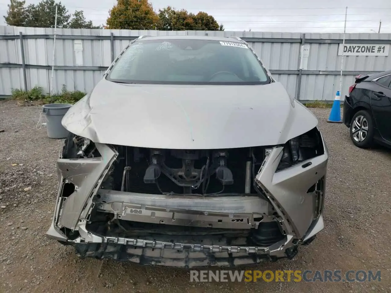 5 fotografías del automóvil dañado 2T2BZMCA5KC174015 LEXUS RX350 2019