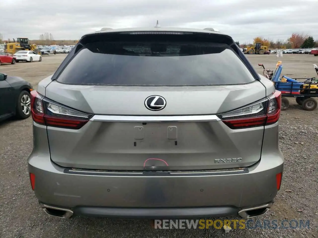6 fotografías del automóvil dañado 2T2BZMCA5KC174015 LEXUS RX350 2019