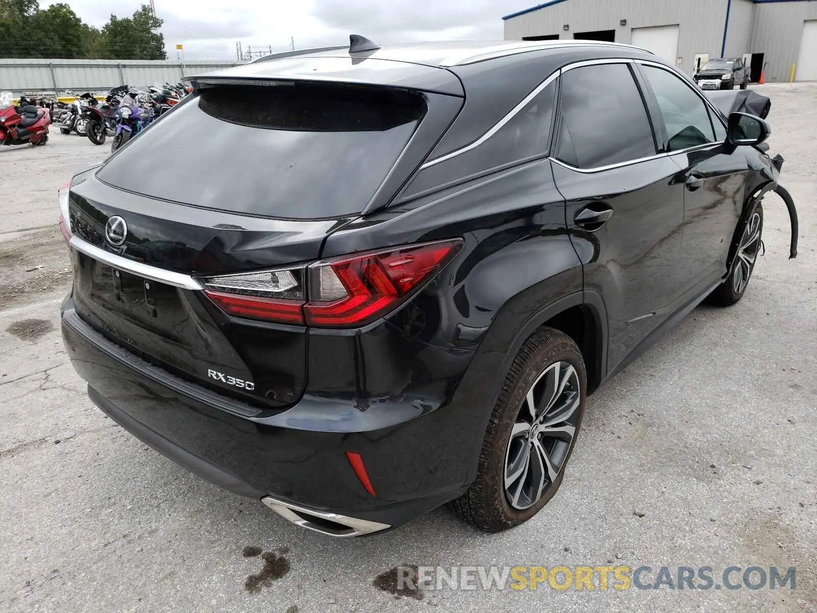 4 fotografías del automóvil dañado 2T2BZMCA5KC187668 LEXUS RX350 2019