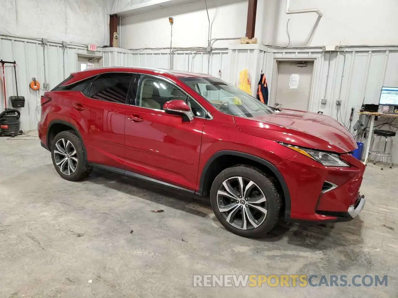 4 fotografías del automóvil dañado 2T2BZMCA5KC203142 LEXUS RX350 2019