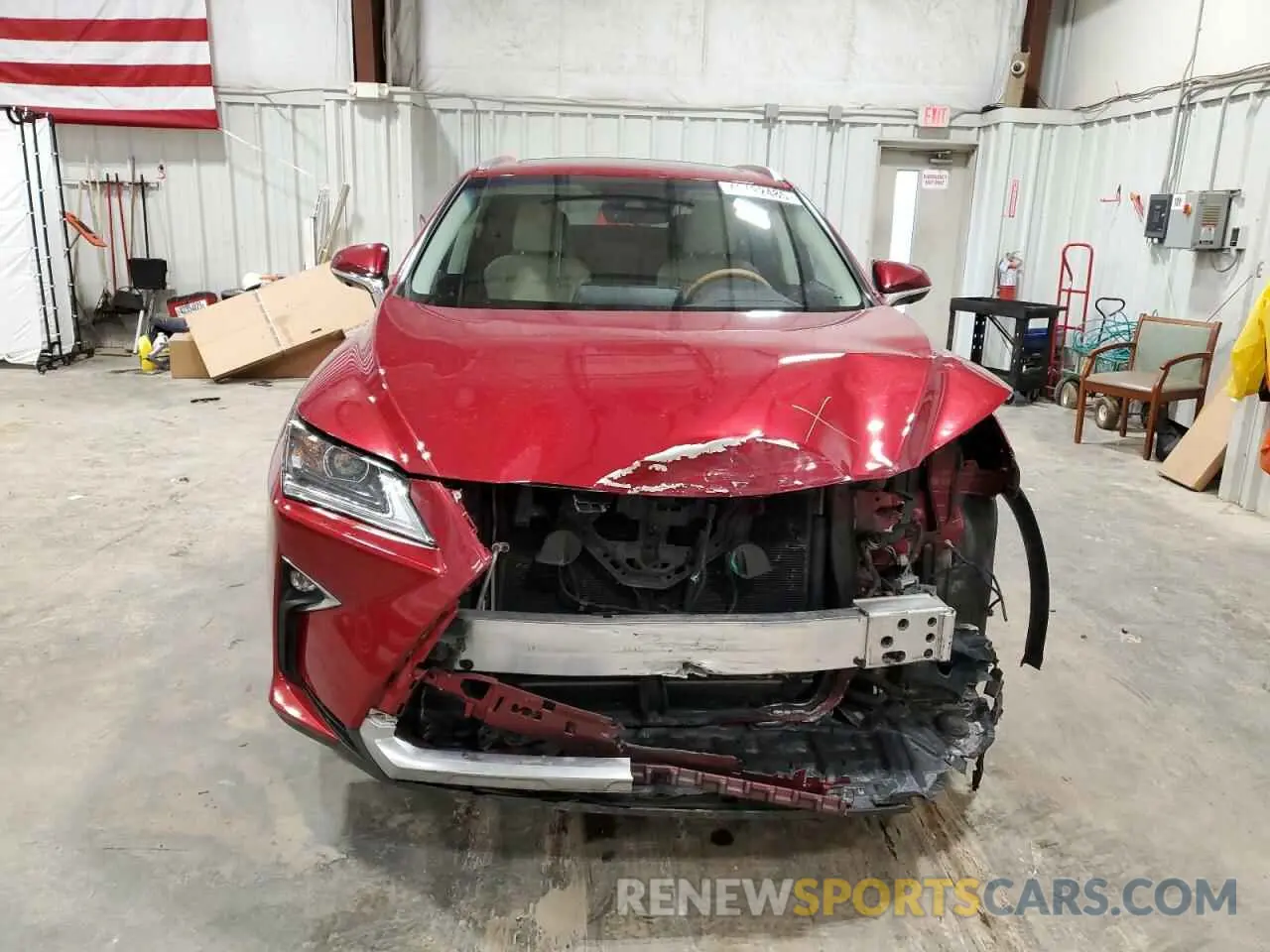5 fotografías del automóvil dañado 2T2BZMCA5KC203142 LEXUS RX350 2019