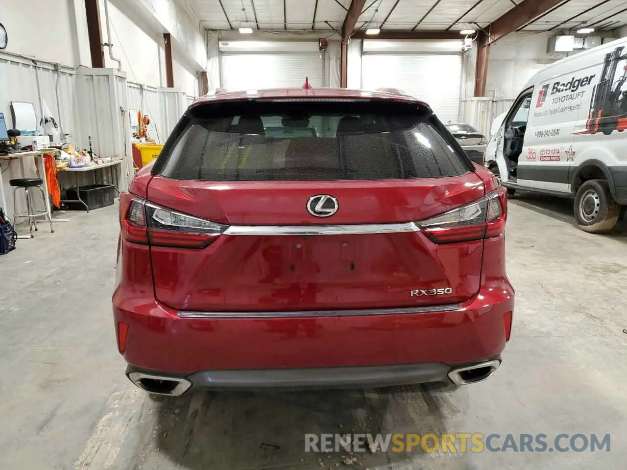 6 fotografías del automóvil dañado 2T2BZMCA5KC203142 LEXUS RX350 2019