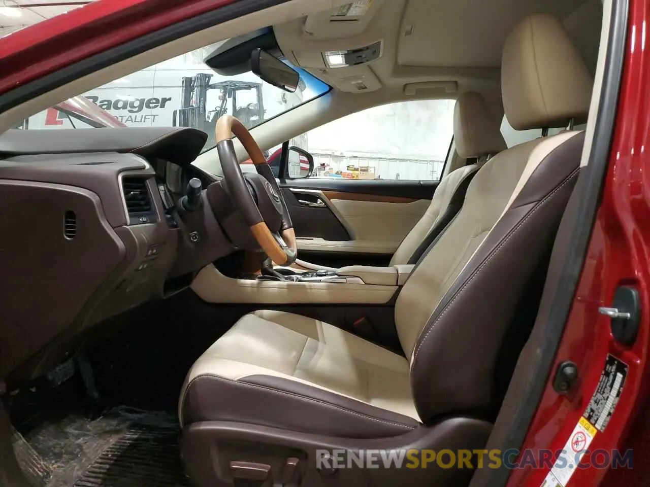 7 fotografías del automóvil dañado 2T2BZMCA5KC203142 LEXUS RX350 2019